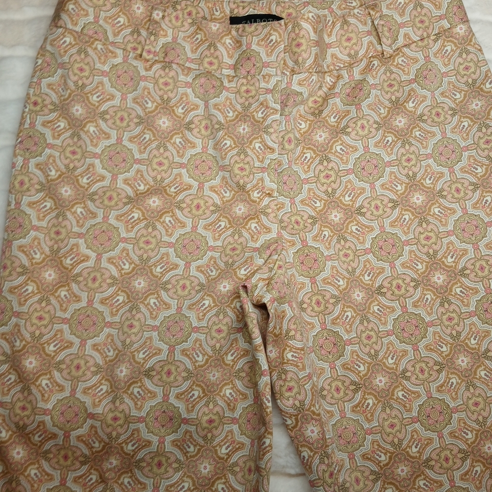 Talbots Signature Women's Pants Size 6 | Paisley Medallion Print | - Picture 11 of 11